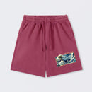 The Great Fibonacci Wave Science Washed Shorts