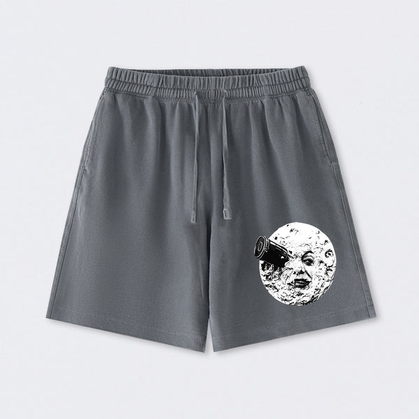 Le Voyage Dans La Lune Washed Shorts