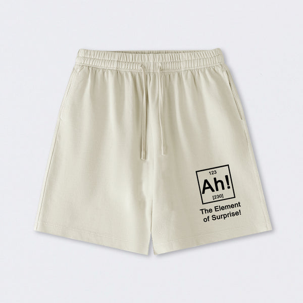 Ah! The element of surprise Washed Shorts