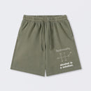 Alcohol Is A Solution Washed Shorts