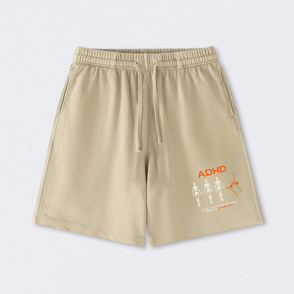 ADHD AWARENESS Washed Shorts