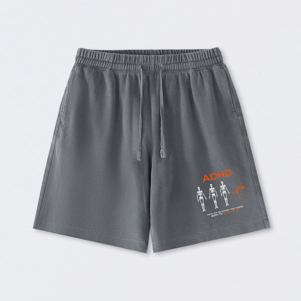 ADHD AWARENESS Washed Shorts