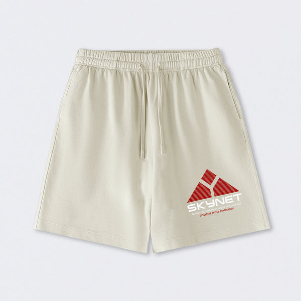 Skynet Neural Net Based Artificial Intelligence Washed Shorts