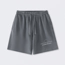 Normal Distribution Dinosaur Washed Shorts