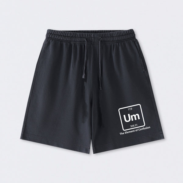 Um The Element of Confusion Washed Shorts