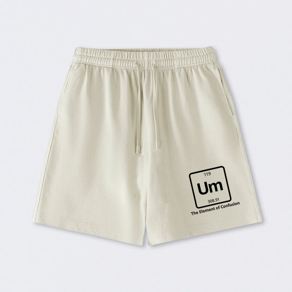 Um The Element of Confusion Washed Shorts