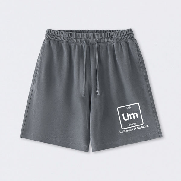 Um The Element of Confusion Washed Shorts