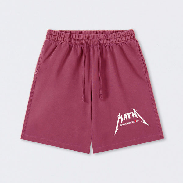 Math Washed Shorts