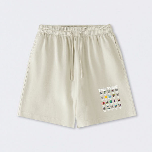 Women in Science Washed Shorts