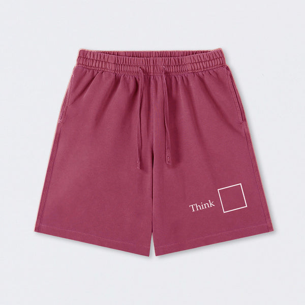 Think Outside the Box Washed Shorts