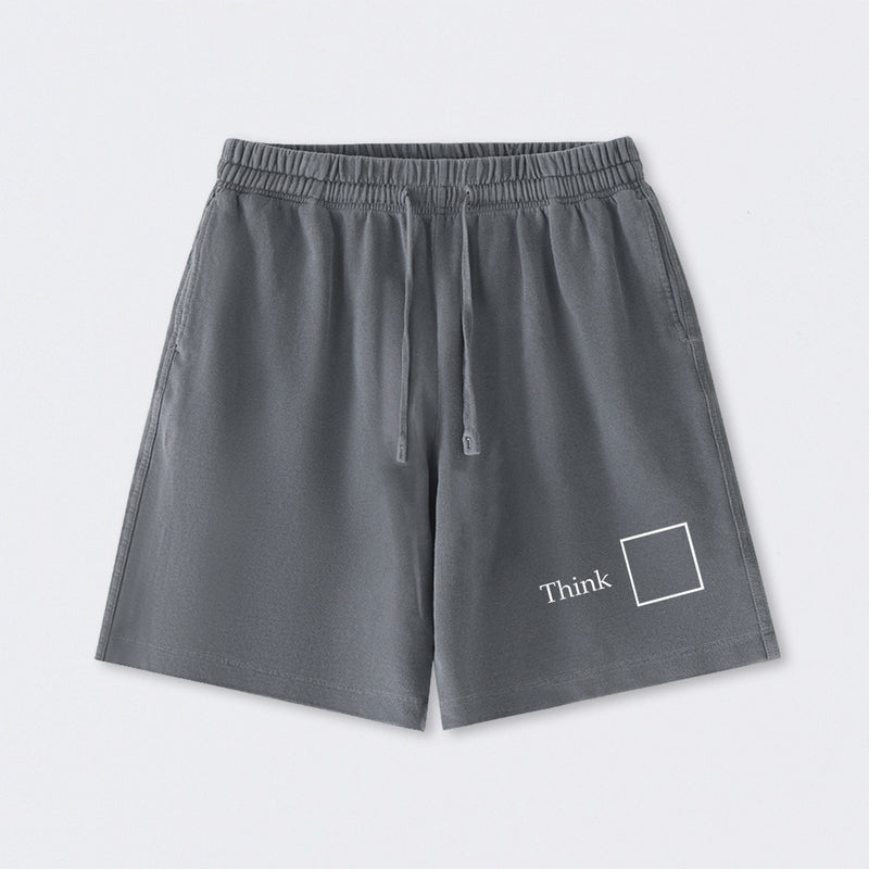Think Outside the Box Washed Shorts