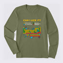 Can I Lick It Periodic Table Long Sleeve T-Shirt
