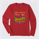 Can I Lick It Periodic Table Long Sleeve T-Shirt