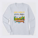 Can I Lick It Periodic Table Long Sleeve T-Shirt