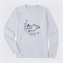 Rabbit or Duck Funny Long Sleeve T-Shirt