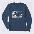 The Great Fibonacci Wave Science Long Sleeve T-Shirt