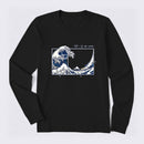 The Great Fibonacci Wave Science Long Sleeve T-Shirt