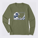 The Great Fibonacci Wave Science Long Sleeve T-Shirt