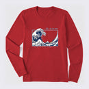 The Great Fibonacci Wave Science Long Sleeve T-Shirt