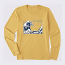 The Great Fibonacci Wave Science Long Sleeve T-Shirt