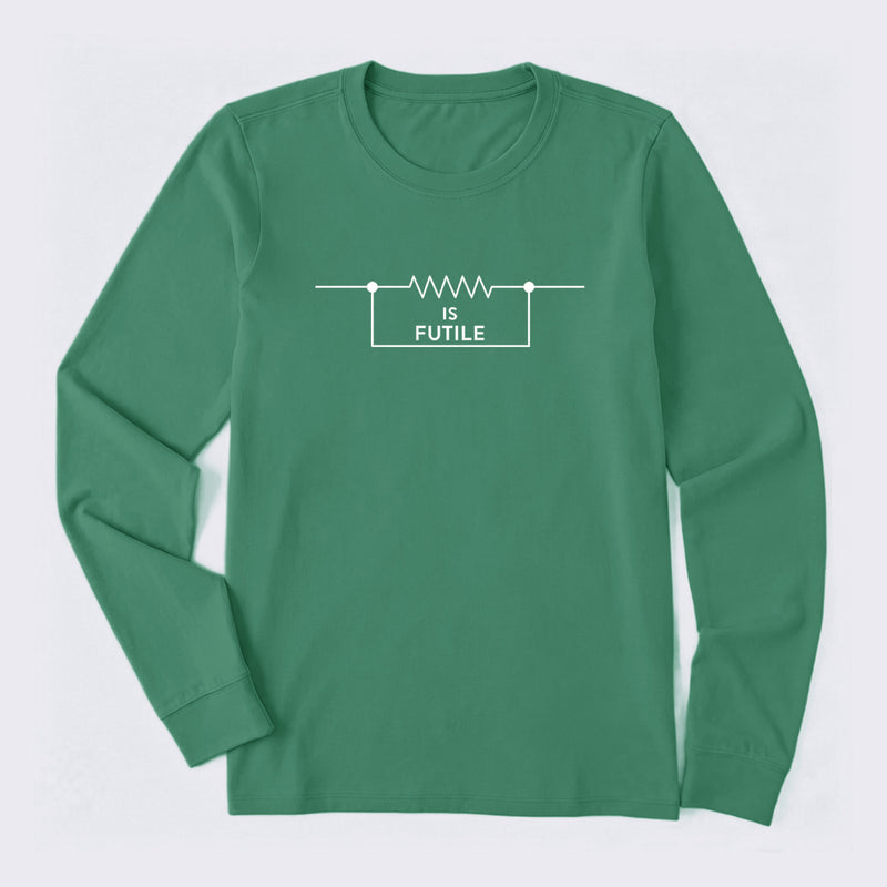 Funny Engineer Resistor Science Long Sleeve T-Shirt