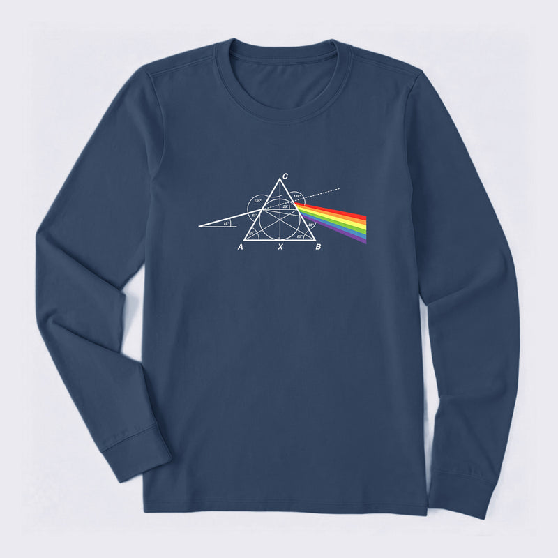 Optical Deconstruction Long Sleeve T-Shirt