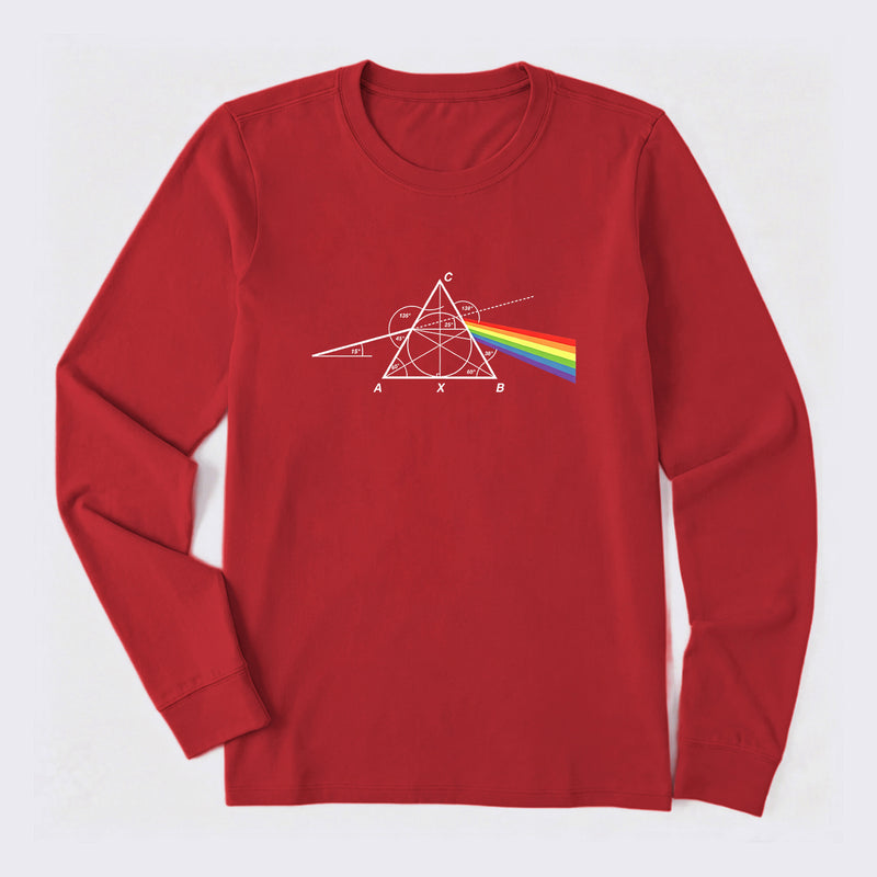 Optical Deconstruction Long Sleeve T-Shirt