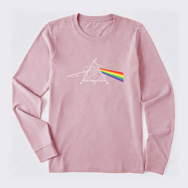 Optical Deconstruction Long Sleeve T-Shirt