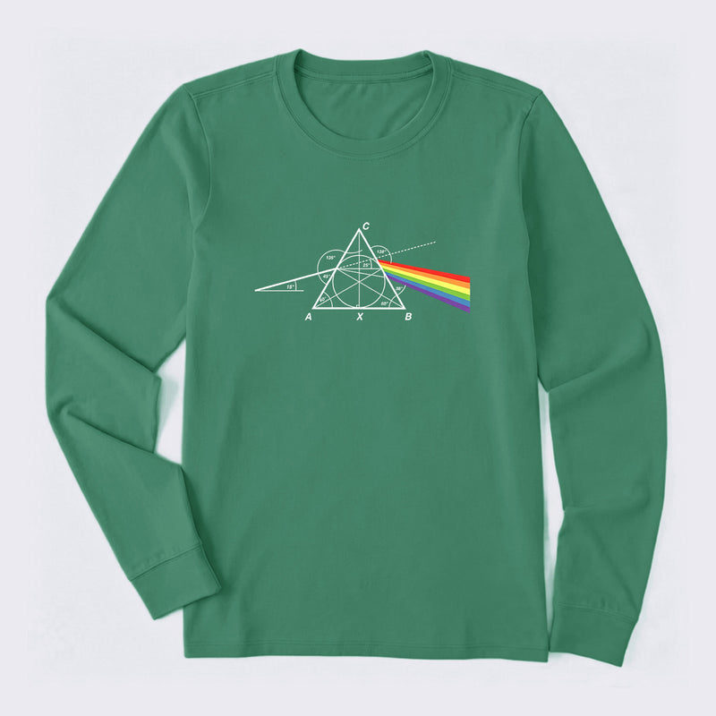 Optical Deconstruction Long Sleeve T-Shirt
