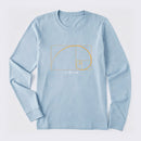 Fibonacci Math Art Science Engineer Long Sleeve T-Shirt