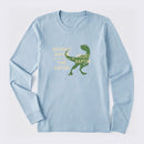 Equations Of Motion Science Velociraptor Long Sleeve T-Shirt