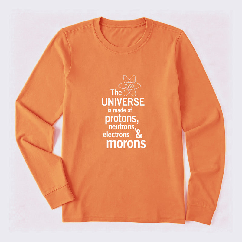 The composition of the universe Science Long Sleeve T-Shirt
