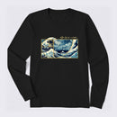 The Great Fibonacci Wave Science Long Sleeve T-Shirt
