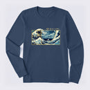 The Great Fibonacci Wave Science Long Sleeve T-Shirt