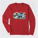 The Great Fibonacci Wave Science Long Sleeve T-Shirt