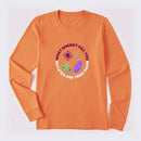 What doesn't kill you mutates and tries again Science Long Sleeve T-Shirt