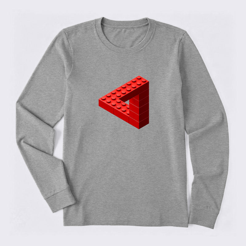 Escher Toy Bricks Long Sleeve T-Shirt