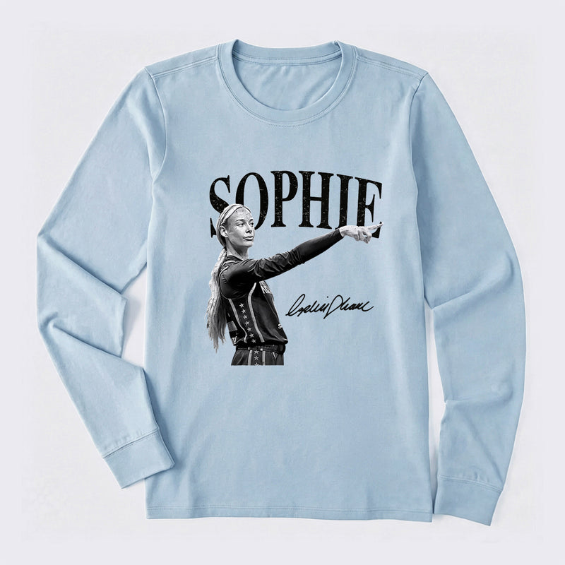 Sophie Cunningham Point God Bella Long Sleeve T-Shirt
