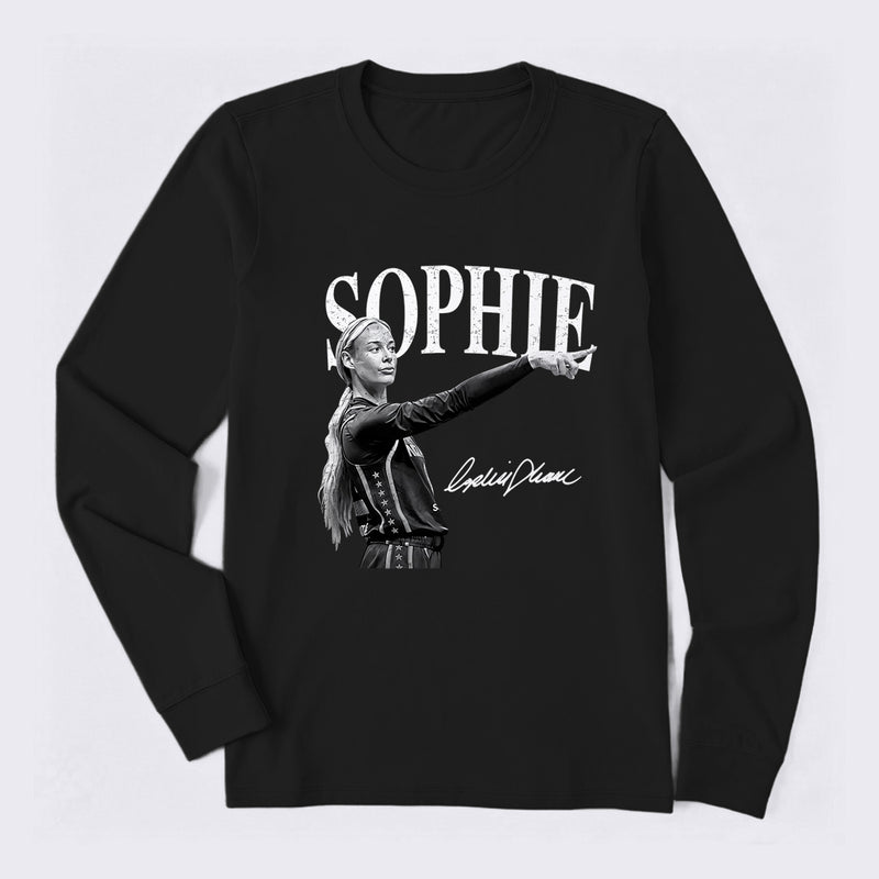 Sophie Cunningham Point God Bella Long Sleeve T-Shirt