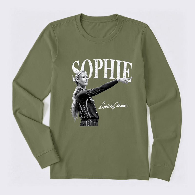 Sophie Cunningham Point God Bella Long Sleeve T-Shirt