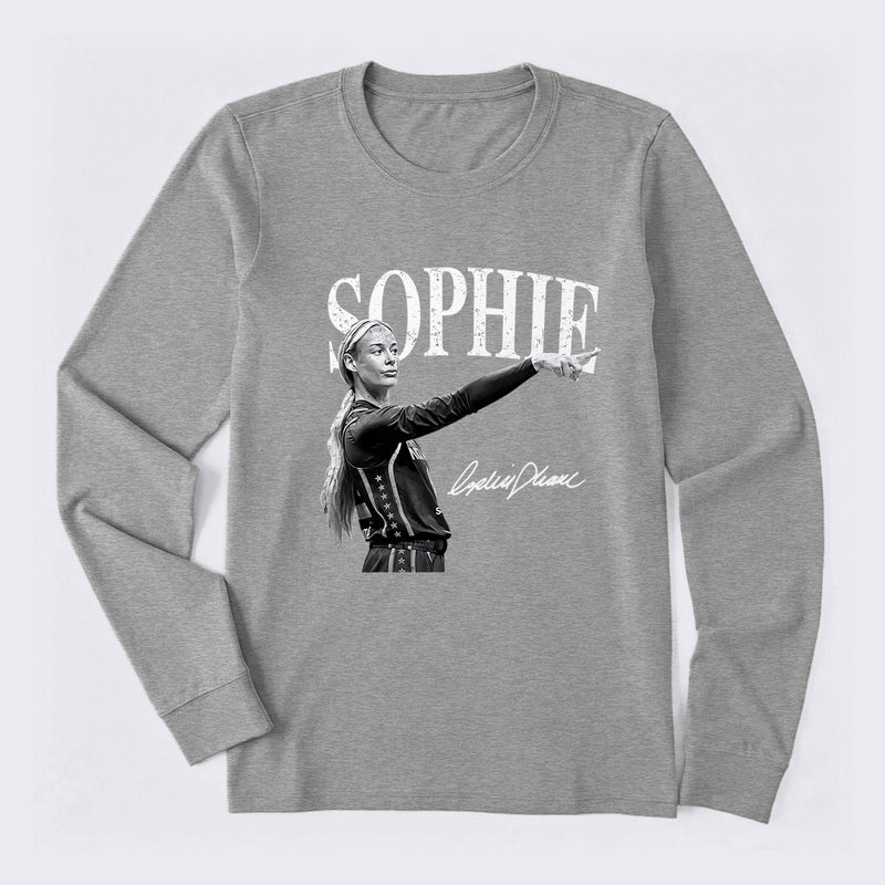 Sophie Cunningham Point God Bella Long Sleeve T-Shirt
