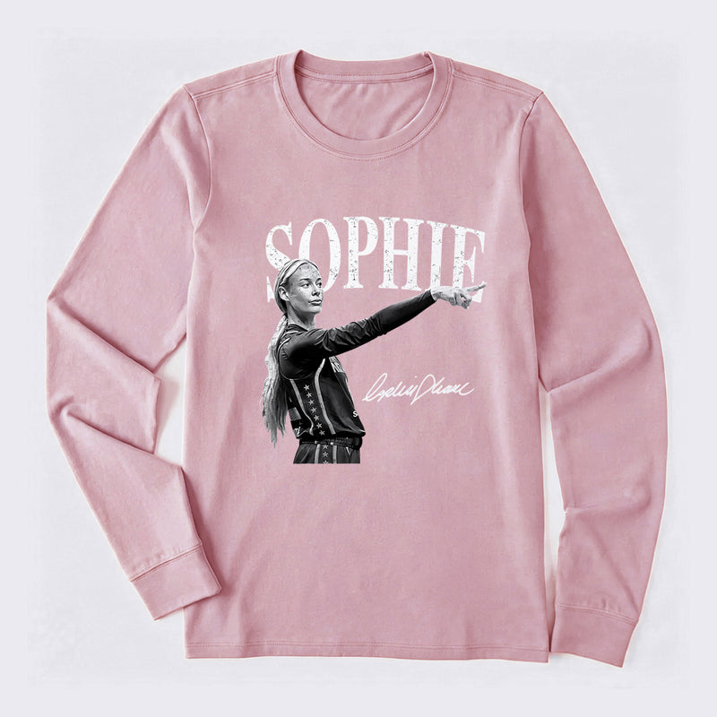 Sophie Cunningham Point God Bella Long Sleeve T-Shirt