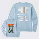 NewYork 2 Side Basketball Fans Long Sleeve T-Shirt
