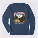 Do Not Pet The Fluffy Cows Yellowstone National Park Long Sleeve T-Shirt