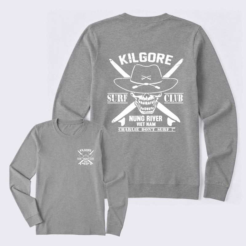 Kilgore Surf Club Nung River Vietnam Long Sleeve T-Shirt