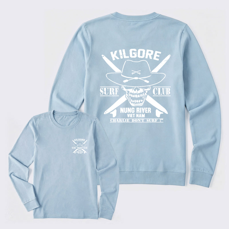 Kilgore Surf Club Nung River Vietnam Long Sleeve T-Shirt