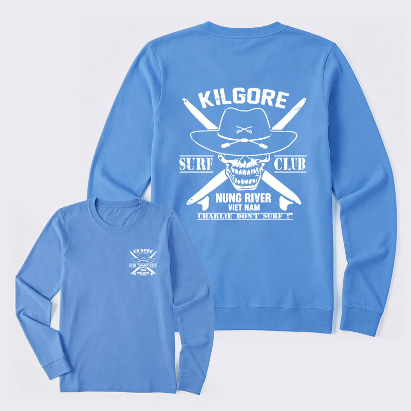Kilgore Surf Club Nung River Vietnam Long Sleeve T-Shirt