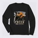 Sophie Basketball Halloween Point Trick or Treat Long Sleeve T-Shirt