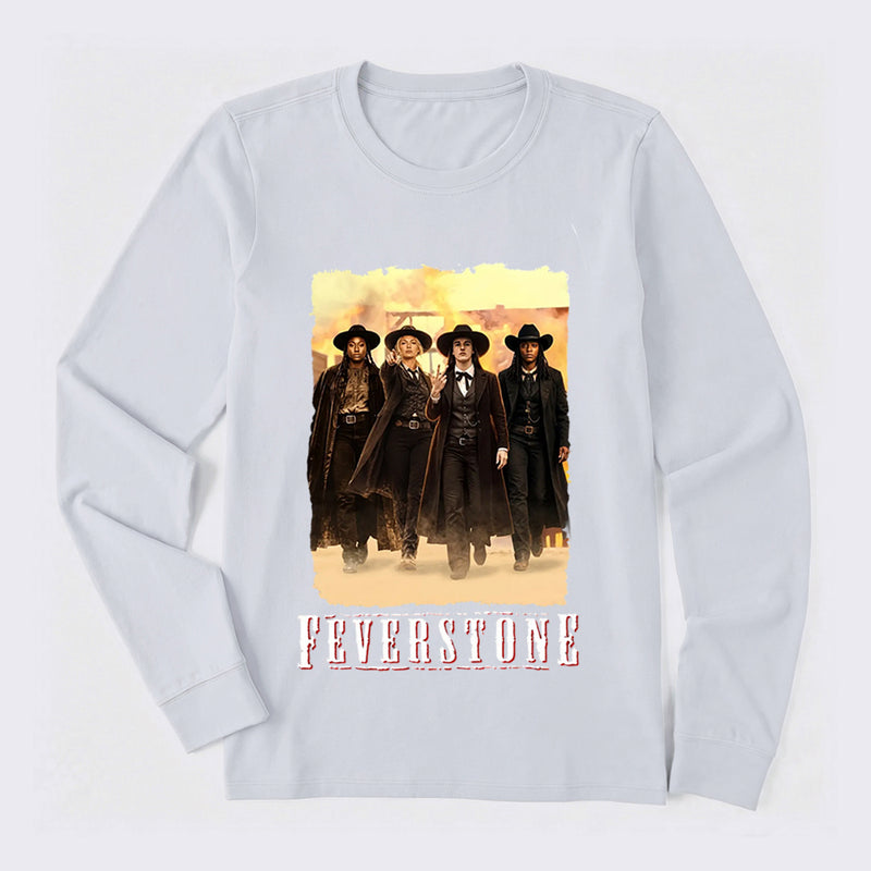 FEVERSTONE Sophie Cunningham And Caitlin Clark Long Sleeve T-Shirt