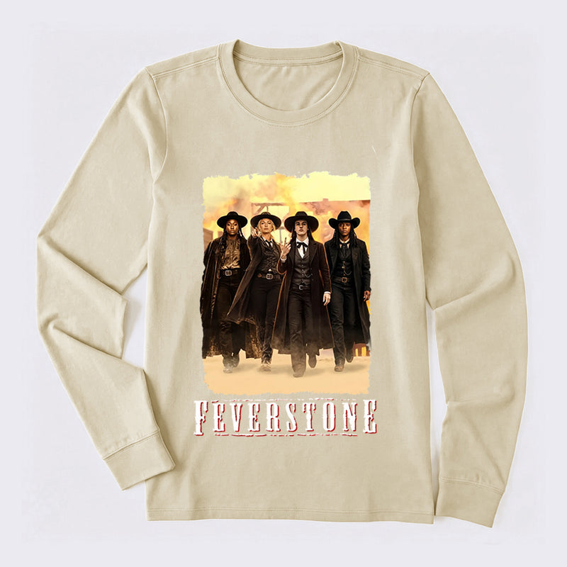 FEVERSTONE Sophie Cunningham And Caitlin Clark Long Sleeve T-Shirt